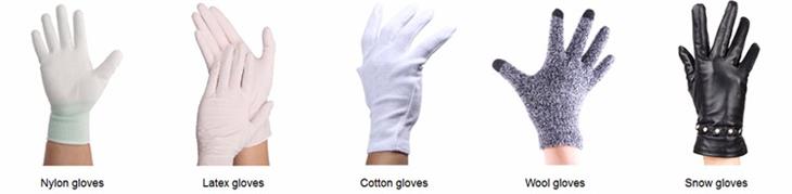 touch with gloves